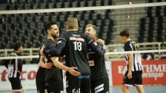 Ο ΠΑΟΚ υπέταξε τον ΟΦΗ για την 9η σερί νίκη στη Volley League