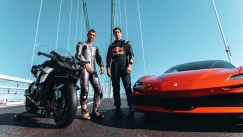 Κόντρα δύο πρωταθλητών με Ferrari και Kawasaki (vid)