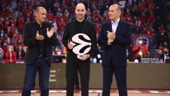 O σπουδαίος Σπανούλης έγινε και επίσημα Legend της Euroleague πριν το Oλυμπιακός-Μονακό! (vid)