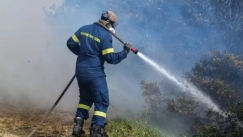 Πυρκαγιά σε χαμηλή βλάστηση στην περιοχή του Αγίου Στεφάνου: Επίγειες και εναέριες δυνάμεις οριοθέτησαν την φωτιά