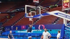 Η προπόνηση του Κώστα Αντετοκούνμπο στο Mediolanum Forum (7/9)