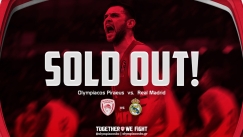 Κατάμεστο με Ρεάλ το ΣΕΦ, ανακοινώθηκε sold out πέντε μέρες πριν το παιχνίδι