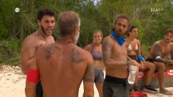 Ξέφυγαν τα πράγματα στο Survivor με Καραγκούνια και Πρίαμο: «Ξεφτιλισμένε, μη με ακουμπάς ρε νούμερο», «Σε λυπάμαι, ρίξε κι ένα δάκρυ» (vid)