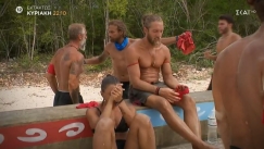 Χαμός με Καραγκούνια και Πρίαμο στο Survivor, ήρθαν μούρη με μούρη: «Τι με κοιτάς ρε, μη με ακουμπάς» (vid)