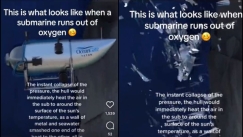  Συγκλονιστικό βίντεο: Καρέ καρέ η καταστροφή του υποβρύχιου Titan