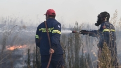 Φωτιά στη Μεσσηνία: Επιχειρούν και εναέριες δυνάμεις