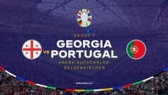 Γεωργία - Πορτογαλία για το EURO 2024, Highlights