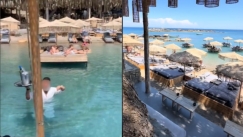 Ρόδος: Η απίστευτη κομπίνα του beach bar με τις ξαπλώστρες στη θάλασσα και το μεγάλο πρόστιμο στον ιδιοκτήτη