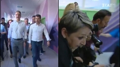 Ατύχημα την ώρα που ο Μητσοτάκης αποχωρούσε από το εκλογικό κέντρο: Κάποιος πάνω στον πανικό πάτησε σκυλάκι (vid)
