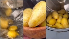 To βίντεο που έγινε viral στο TikTok: Βράζουν τις πατάτες στο πλυντήριο ρούχων