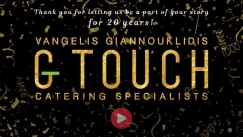 Η G-Τouch Catering Specialists γιορτάζει 20 χρόνια γεμάτα γεύσεις και έμπνευση!