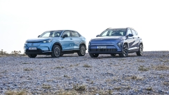 Συγκρίνουμε τα Hyundai KONA Electric και Honda e:Ny1, δύο από τα κορυφαία ηλεκτρικά B-SUV