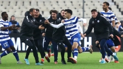 Ο Καραμάνης του Ατρόμητου κάνει το 1-1 με τον Παναθηναϊκό