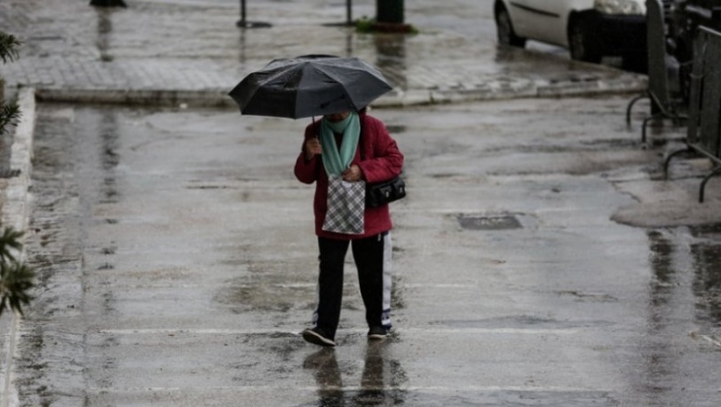 O στροβιλισμός ενός αποκομμένου χαμηλού ρίχνει την θερμοκρασία