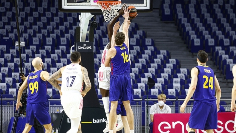 Ρεάλ-Μπαρτσελόνα 75-89: «Break» και προβάδισμα τίτλου με ανατροπή!