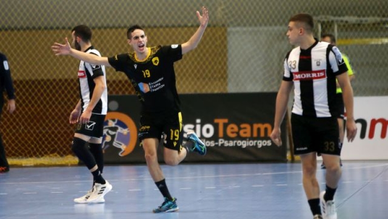 H AEK επικράτησε με 30-26 του ΠΑΟΚ στην πρεμιέρα των πλέι οφ (vids)