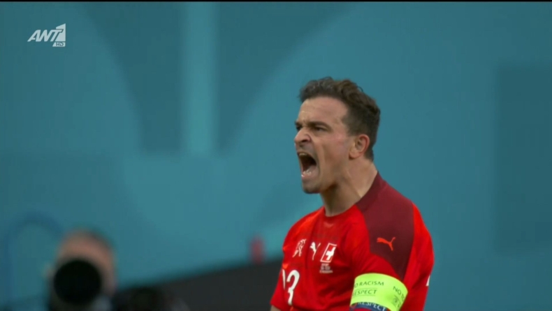 Ελβετία - Ισπανία: Το γκολ του Σακίρι για το 1-1 από τη γκάφα Τόρες-Λαπόρτ (vid)