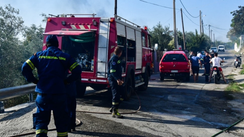 Φωτιά στην Πάτρα: Βελτιωμένη εικόνα στον Ερύμανθο (vid)