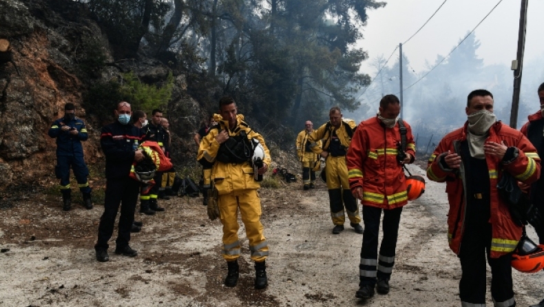 Ενίσχυση στα πύρινα μέτωπα από Ισπανία και Αίγυπτο (vid)