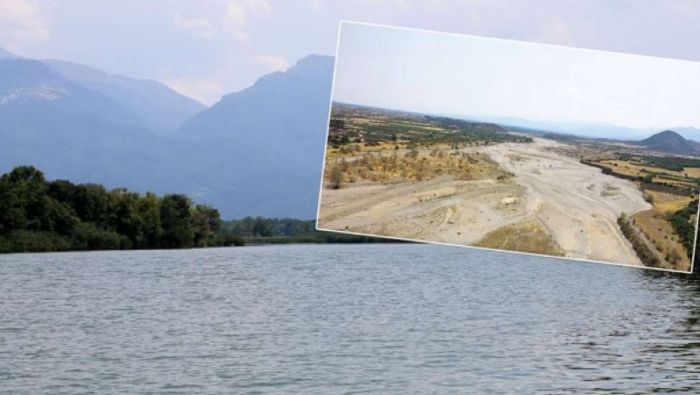 Στέρεψε ο Πηνειός ποταμός: Δραματική έκκληση του περιφερειάρχη