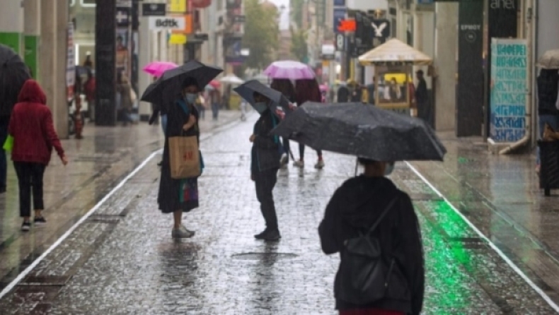 Ξεκινάει η κακοκαιρία «Μπάλλος» την Πέμπτη (14/10), ισχυρές βροχές και καταιγίδες (χάρτης & vid)