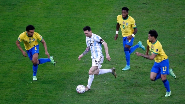Αργεντινή - Βραζιλία 0-0: Ντέρμπι «Χ»ωρίς ουσία, ένα βαθμό μακριά από το Κατάρ η Αλμπισελέστε (vid)