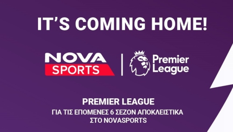 Premier League: Στα κανάλια Novasports για τα επόμενα έξι χρόνια