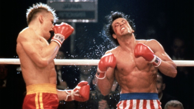 O Sylvester Stallone κόντεψε να πεθάνει στο Rocky IV από ένα χτύπημα του Ivan Drago (vid)