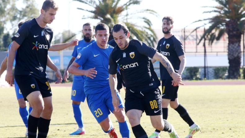 Ζάκυνθος - ΑΕΚ Β' 0-0: Ανώτεροι αλλά άστοχοι οι «κιτρινόμαυροι»