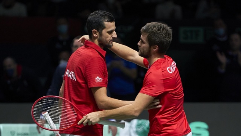 Davis Cup: Η Κροατία κέρδισε την Σερβία και περιμένει τον αντίπαλό της στον τελικό