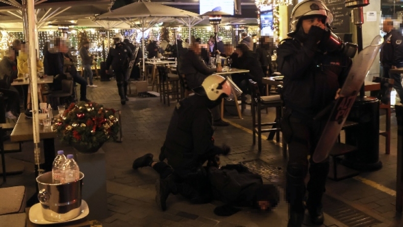 Επεισόδια και συλλήψεις στο Ηράκλειο Κρήτης μετά την πορεία για τη δολοφονία Γρηγορόπουλου