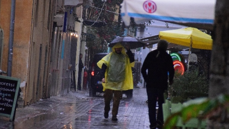 Έκτακτο δελτίο επιδείνωσης καιρού: Ισχυρές βροχές και θυελλώδεις άνεμοι