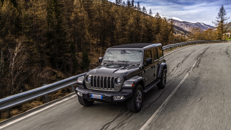 Test Drive Jeep Wrangler 4xe Sahara: Εξηλεκτρισμένο θηρίο (vid)