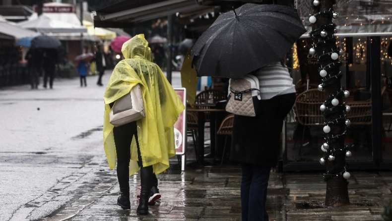 Αναλυτικά οι περιοχές που θα χτυπήσει η κακοκαιρία Διομήδης