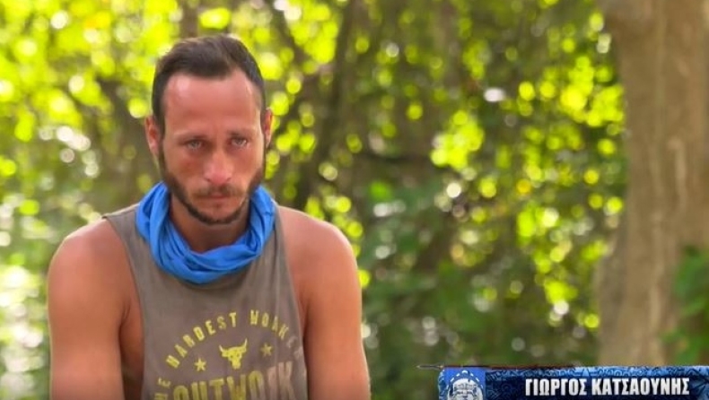 Survivor: Οι Μαχητές απομόνωσαν τον Κατσαούνη και εκείνος ξέσπασε σε κλάματα» (vid)