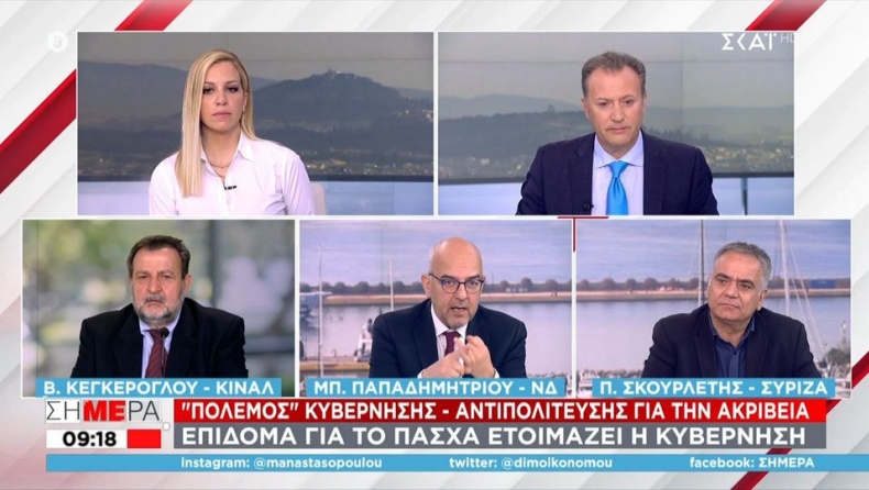 Απίστευτη δήλωση Παπαδημητρίου: «Η Ελλάδα έχει από τις πιο χαμηλές τιμές ηλεκτρικού» (vid)