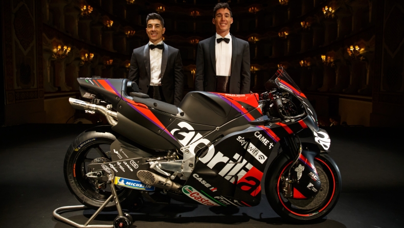 MotoGP: Πρεμιέρα για την Aprilia MotoGP (vid)