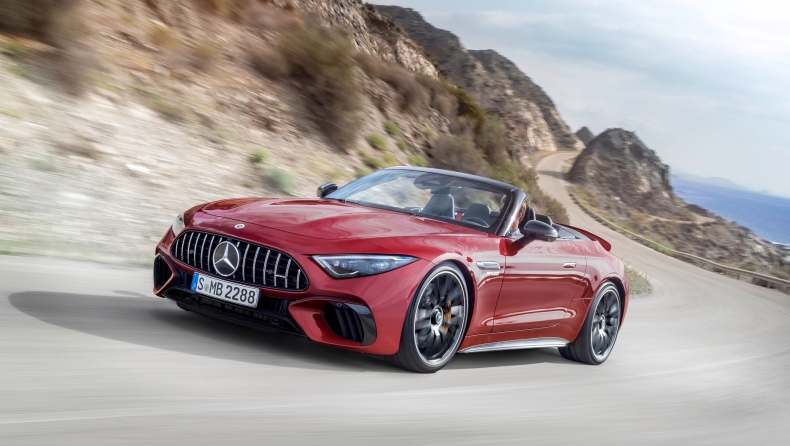 Mercedes-AMG: H νέα SL cabrio ανοίγει τη σεζόν Άνοιξη-Καλοκάιρι 2022 (vid)