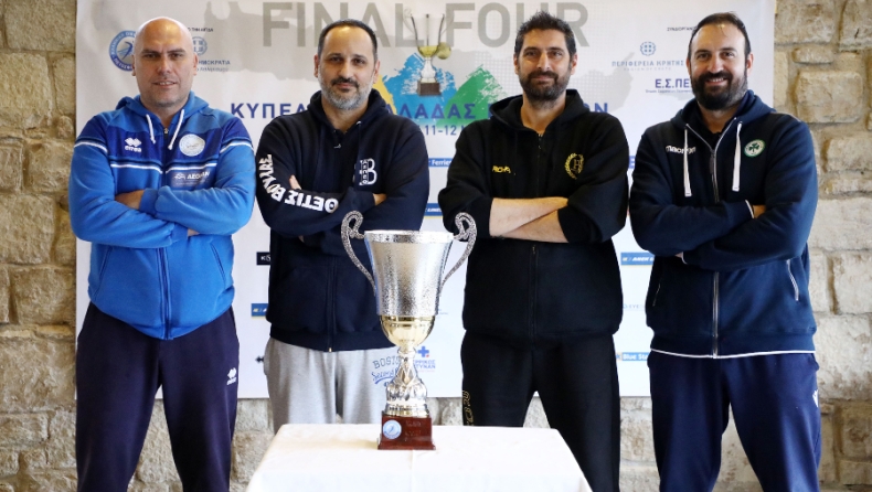 Final-4 Κυπέλλου Γυναικών: Έτοιμοι για την γιορτή του βόλεϊ οι προπονητές των ομάδων