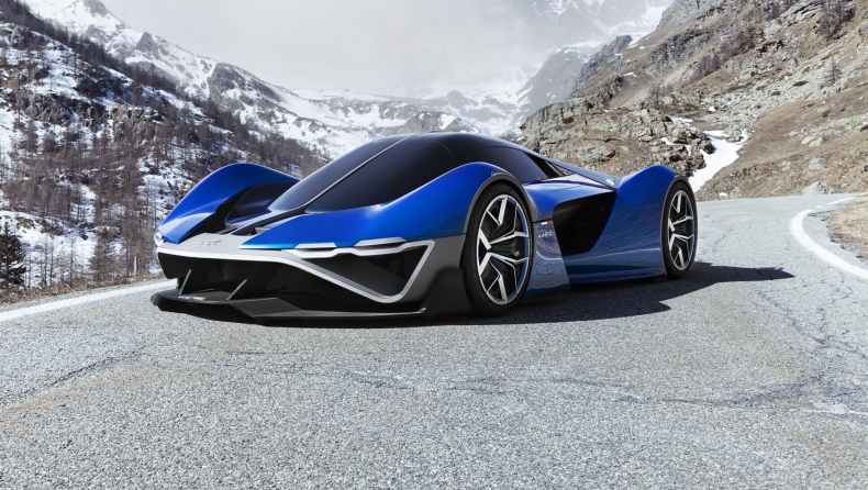 Alpine A4810: Το όραμα φοιτητών σχεδίασης για ένα supercar υδρογόνου 