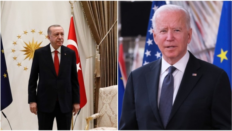 Ο Ερντογάν ζήτησε από τον Μπάιντεν να αρθούν οι κυρώσεις στην Τουρκία για τα F-16