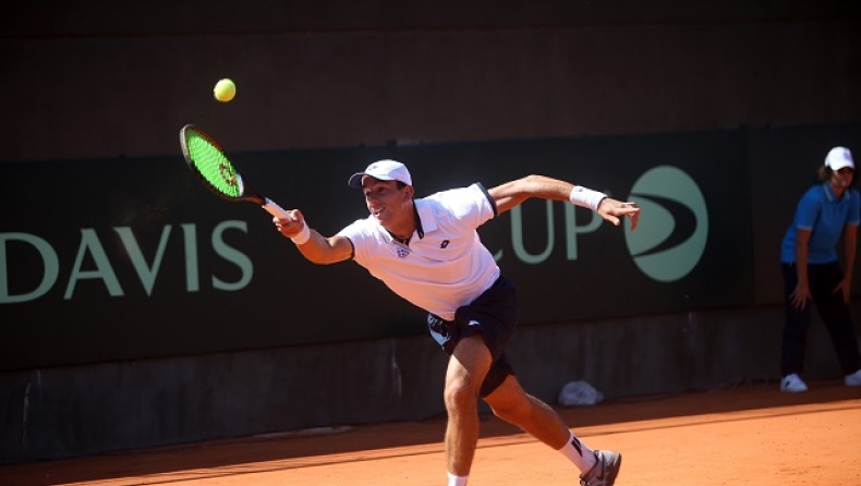 Davis Cup: Πρεμιέρα με ήττα η εθνική ανδρών με την Τζαμάικα στην Παλλήνη