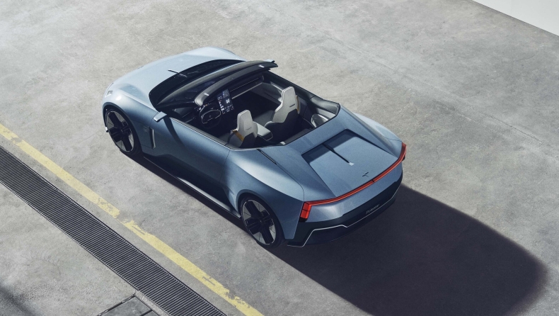 Polestar O2: Το ηλεκτρικό roadster με το drone που απογειώνεται εν κινήσει (vid)