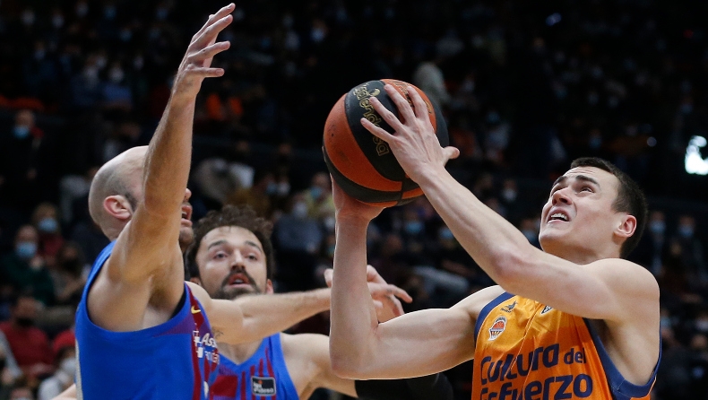 Βαλένθια - Μπαρτσελόνα 86-76: Πήρε τα ριμπάουντ, πήρε και το ματς