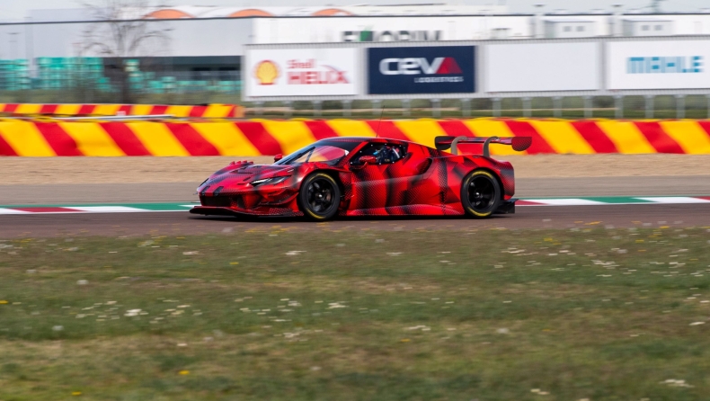 Ferrari: Ξεκίνησαν οι δοκιμές της 296 GT3 (vid)