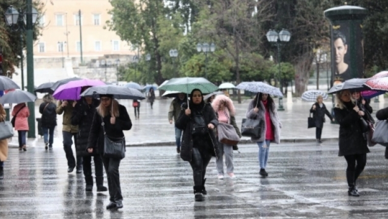 Έκτακτο δελτίο επιδείνωσης καιρού: Πού θα εκδηλωθούν ισχυρές βροχές και καταιγίδες