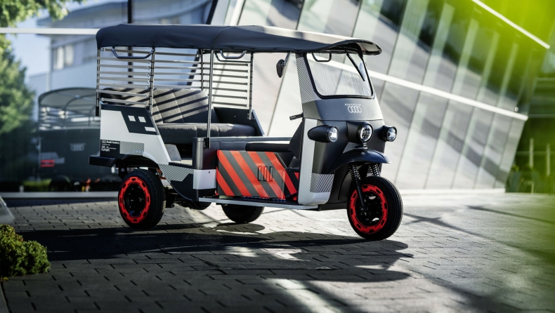 Ηλεκτρικά tuk-tuk με μπαταρίες από SUV της Audi