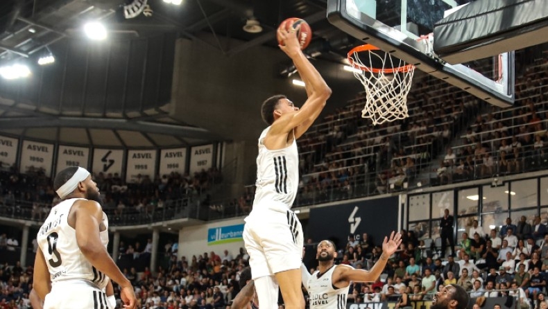 Βιλερμπάν - Ντιζόν 81-68: Νίκη υπό το βλέμμα του Γιάννη Αντετοκούνμπο για την Βιλερμπάν