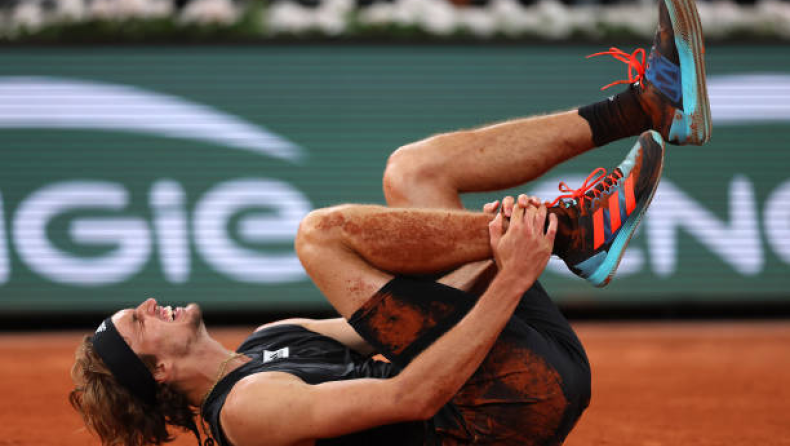 Ζβέρεφ: Αδοξο τέλος στον ημιτελικό του Roland Garros