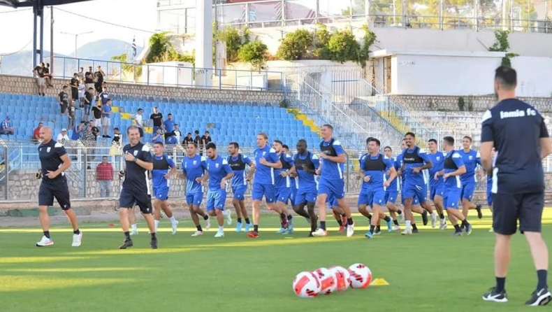 Λαμία: Πρώτη προπόνηση με «ντόπες»